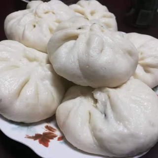 小油菜香菇包子