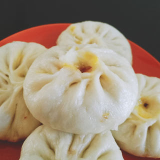 黄酱肉丁包子