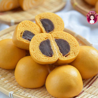 南瓜豆沙包