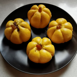 南瓜豆沙包