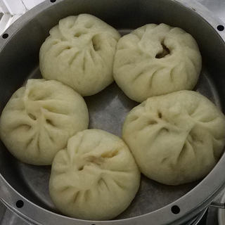 猪肉大葱大包子