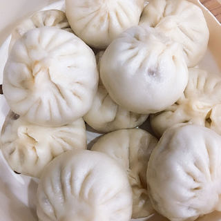 白菜酱肉包子