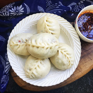 地软豆腐包子