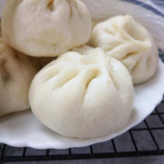 豆角猪肉蒸包