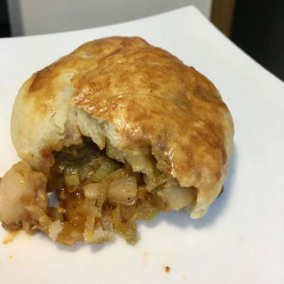 烤豇豆肉包