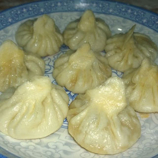 青椒猪肉生煎包