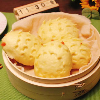 刺猬豆沙包