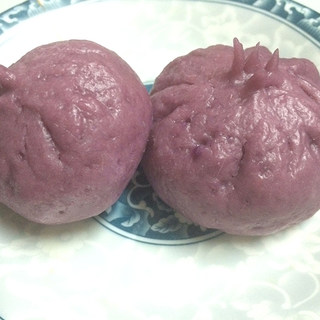 石榴豆沙包