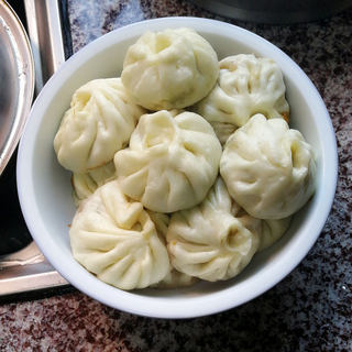 青菜香菇包