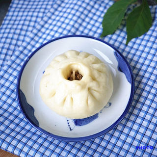 【猪油渣萝卜包子】