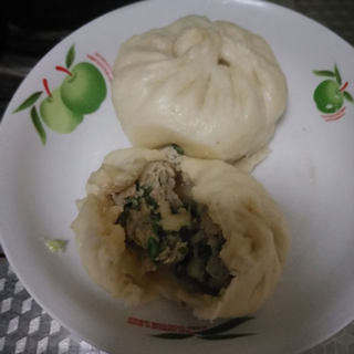 白菜猪肉大包子