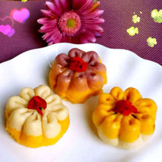 吉祥如意豆沙包