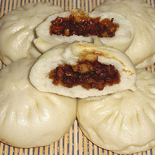 笋丁卤肉包子