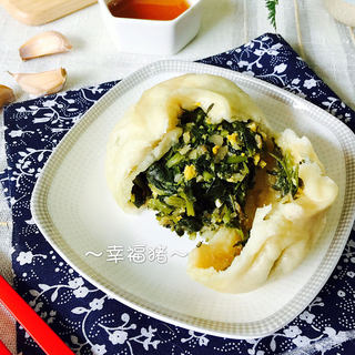 ＃春食野菜香＃苜蓿包子