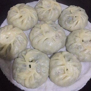 豆角肉丁包