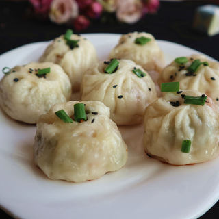 生煎瓜皮馅肉包子