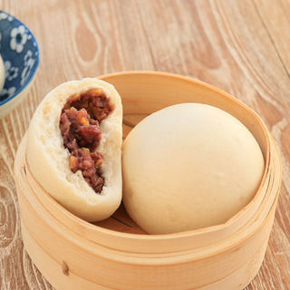 红薯红豆豆沙包