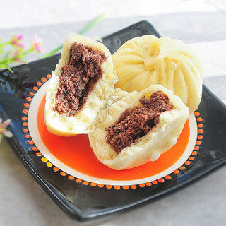 营养美味的红豆沙包