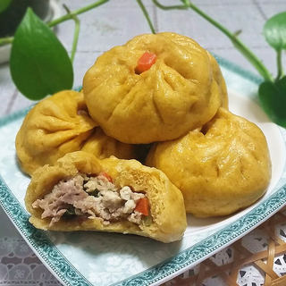 猪肉豆腐包子
