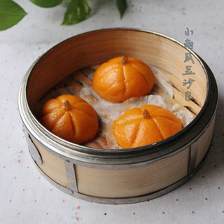 小南瓜豆沙包