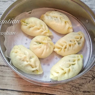 韭菜素包子