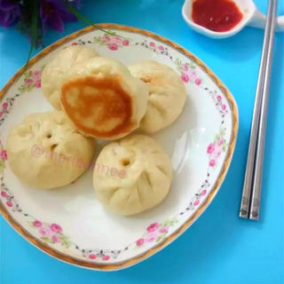 茴香肉馅生煎包