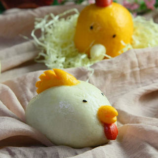 【河北】萌“鸡”贺春（小鸡豆沙包）