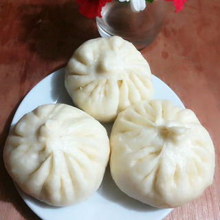 大葱猪肉包子