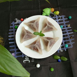 水晶豆沙包