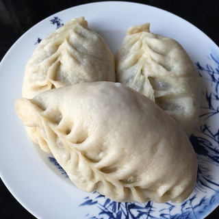 头菜素馅包子