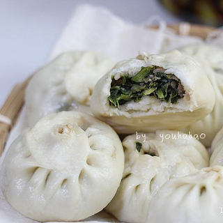 苔菜包子