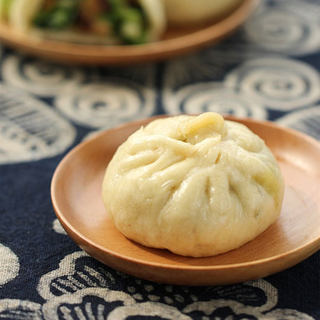 青菜香菇包