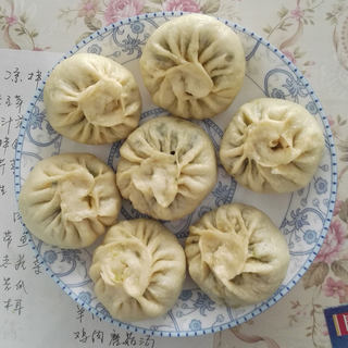香菇油菜包子
