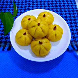 蜜豆南瓜包