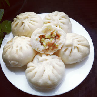 芸豆发面包子
