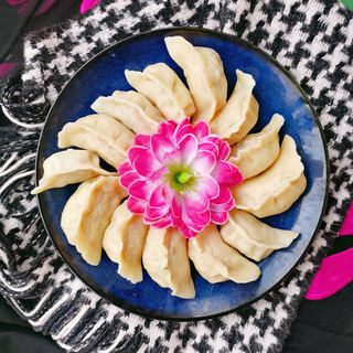 虾仁肉饺
