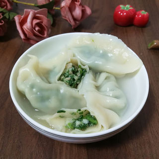 【春日美味】荠菜鲜肉水饺