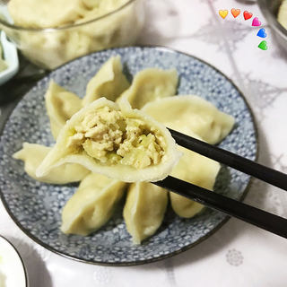 白菜豆腐鸡蛋馅水饺