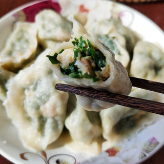 猪肉韭菜三鲜饺子