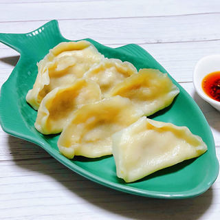 韭黄海鲜猪肉水饺