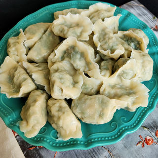 韭菜三鲜水饺