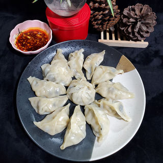 猪肉白菜蒸饺