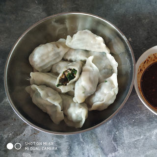 荠菜素水饺一一一健康型