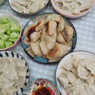 黄瓜猪肉馅水饺