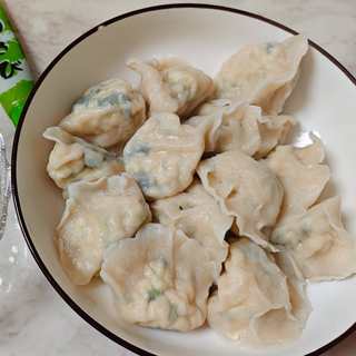 豆腐菠菜素饺子