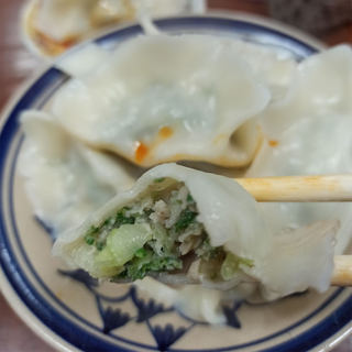 青菜肉饺