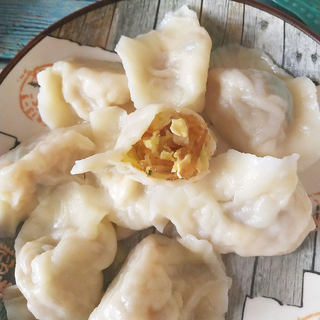 白菜鸡蛋馅水饺