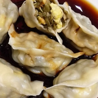 槐花蒸饺