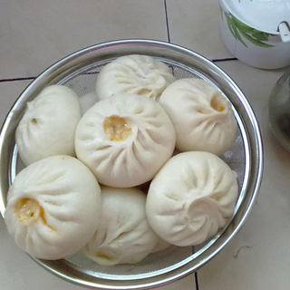 香葱鲜肉包