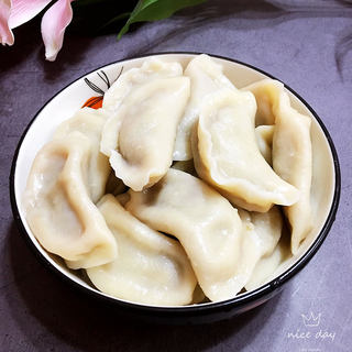 白菜香菇牛肉水饺